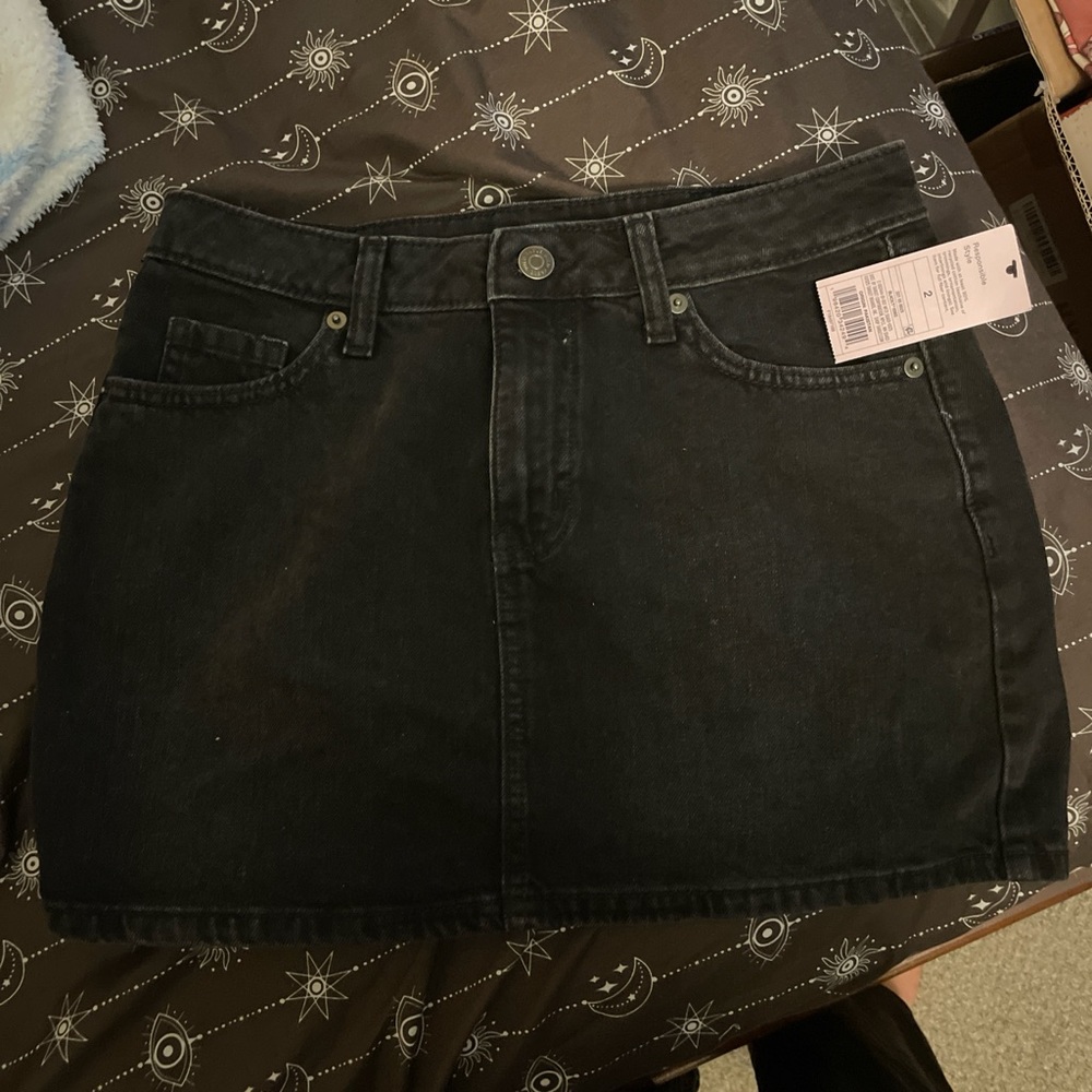 Wild Fable Black Mini Skirt